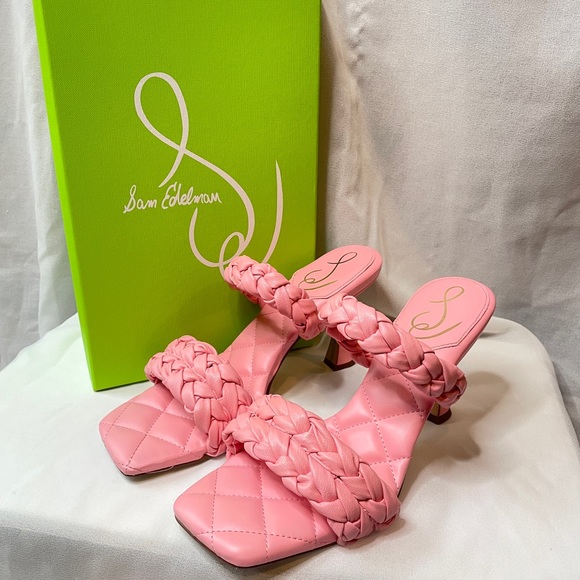 Cushion Pink Sandal Heel Size 9 - Picture 2 of 8